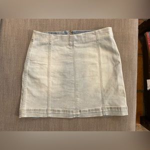 Retro Denim Mini Skirt Wild Fable Target 6